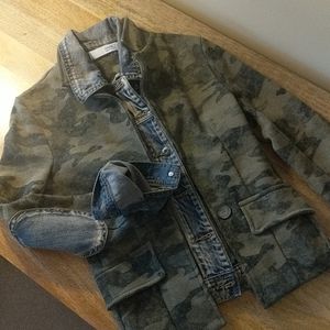 Amici- Camo Denim Jacket